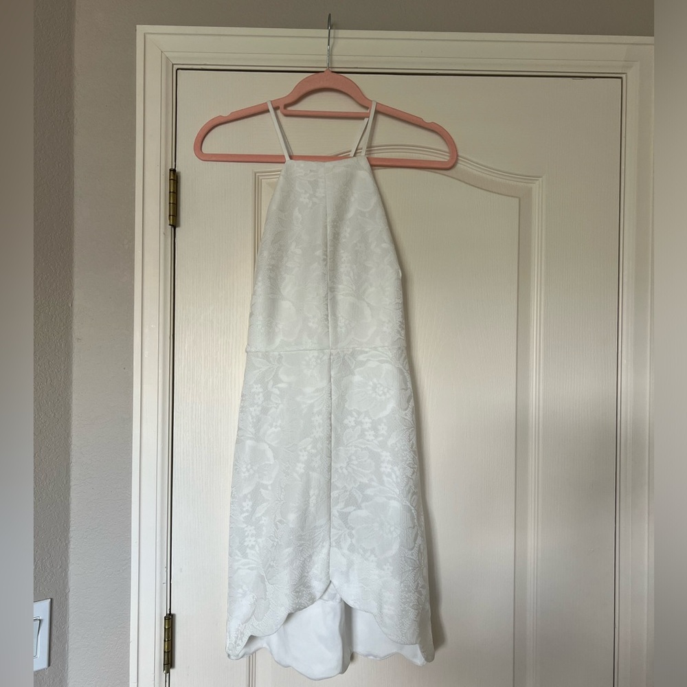 Flirty White Dress
